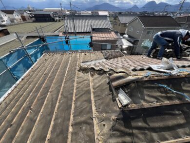 ルーフィング劣化