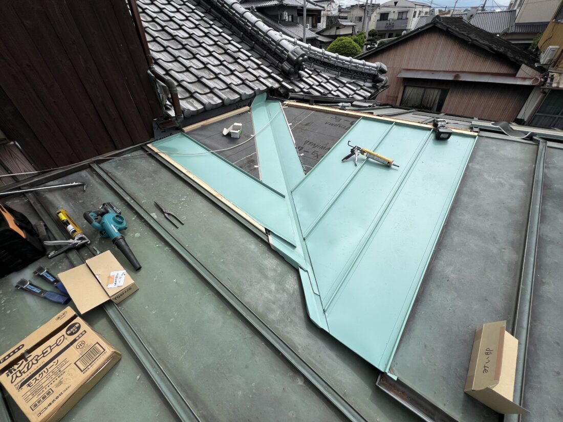 香川県雨漏り修理工事