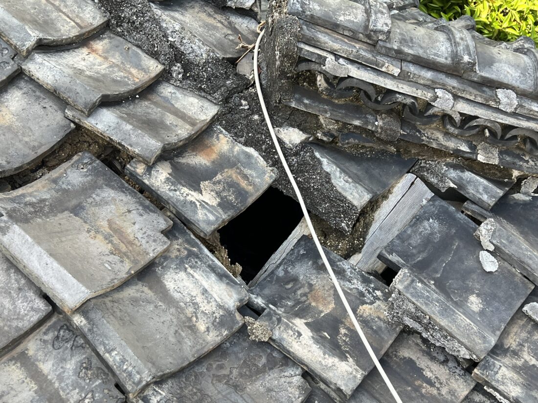 香川県屋根瓦修理工事