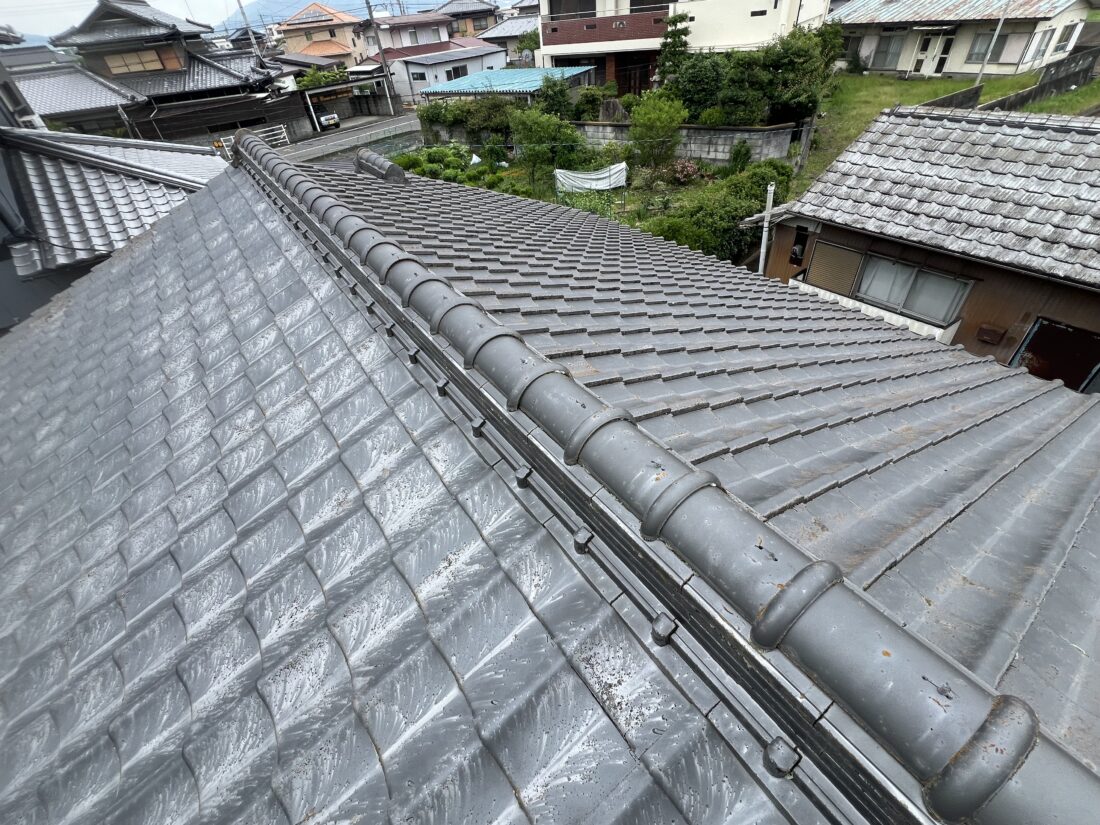 香川県善通寺市屋根葺き替え工事