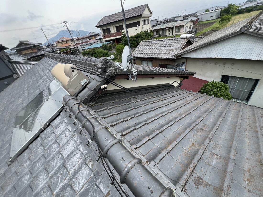 香川県善通寺市屋根葺き替え工事