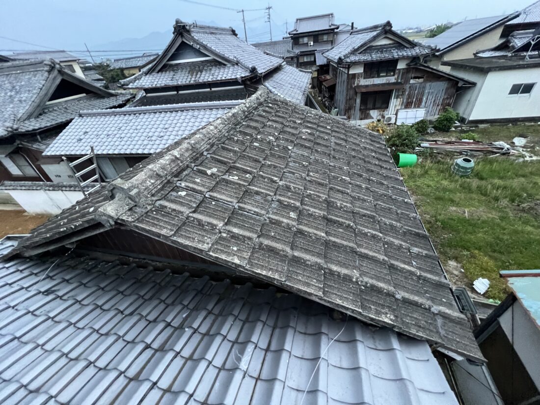 香川県丸亀市屋根葺き替え工事