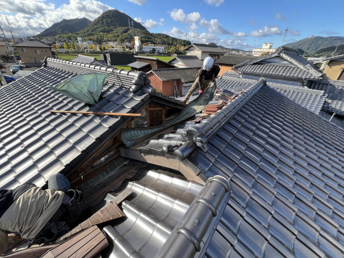 香川県高松市雨漏り修理工事