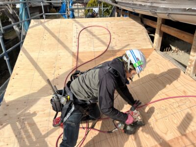 香川県丸亀市屋根葺き替え工事