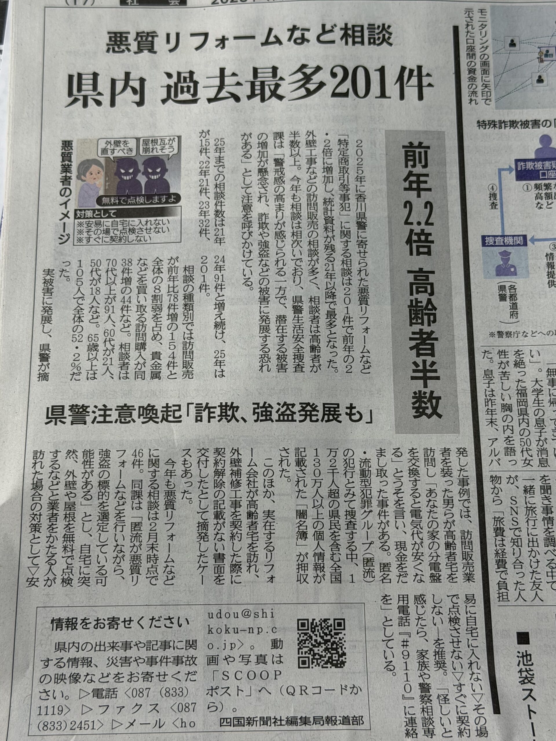 悪質リフォーム相談