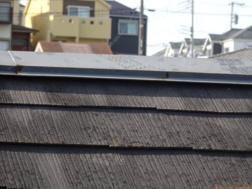 棟板金の浮き